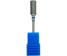 Blue Carbide Cylindrical Cutter - Nail manicure cutter, flat mėlynas