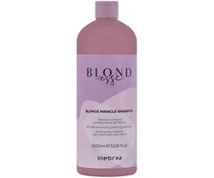 Inebrya Blondesse Skirtas šviesiems plaukams Miracle Šampūnas šampūnas šviesiems plaukams, 1000 ml