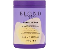 Inebrya Blondesse No Geltona Mask geltonus tonus neutralizuojanti plaukų kaukė, 1000 ml