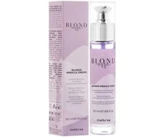 Inebrya Blondesse Skirtas šviesiems plaukams Miracle Drops serumas šviesiems plaukams, 50 ml