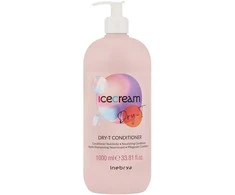 Inebrya Ice Kreminis Dry-T Conditioner maitinamasis plaukų kondicionierius, 1000 ml