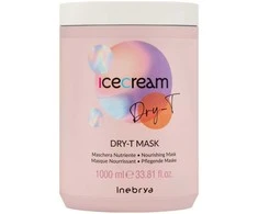 Inebrya Ice Kreminis Dry-T Mask maitinamoji plaukų kaukė, 1000 ml