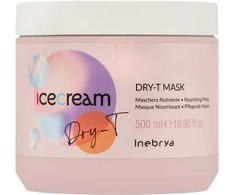 Inebrya Ice Kreminis Dry-T Mask maitinamoji plaukų kaukė, 500 ml