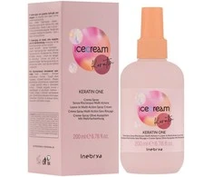 Inebrya Ice Kreminis Keratin One Multiaction Leave-In Purškiklis daugiafunkcinis nenuplaunamas kreminis purškiklis su keratinu, 200 ml
