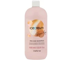 Inebrya Ice Kreminis Argan Age Pro-Age Šampūnas šampūnas su argano aliejumi, 1000 ml