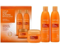 „Kativa Post Brazilian Tiesinimo Rinkinys“ 2 vnt., 225 ml +, 150 ml