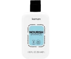 Kemon Nourish Šampūnas maitinamasis šampūnas sausiems ir pažeistiems plaukams, 250 ml
