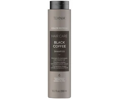LAKME „Teknia Color Refresh Juodas Coffee Šampūnas“ dažantis šampūnas tamsiai rudiems plaukams, 300 ml