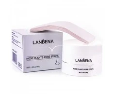 Lanbena Nose Plants Pore Strips kaukė valo poras, inkštirus, inkštirus 30g