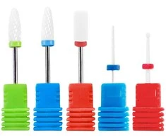 Lewer - Set of Ceramic Drills for Hybrid/Gel, 5 pcs