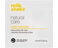 Milk Shake Natural Care Active Milk Hair Treatment Kreminis Mask For Spalvą išsaugantis, 10 ml