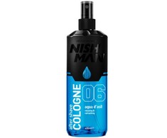 Nishman After Shave Cologne Aqua d'Asil losjonas po skutimosi, 400 ml
