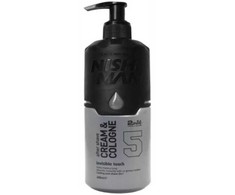 Nishman After Shave 2 in 1 Kreminis &amp; Cologne Invisible Touch kremas ir losjonas po skutimosi, 400 ml