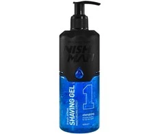 Active Nishman Fresh Aktyvus skutimosi gelis energijos suteikiantis 400ml