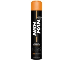 Nishman Pro-Styling Plaukų lakas Ultra Strong Hold, 400 ml