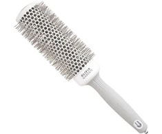 Plaukų šepetys džiovinimui Olivia Garden Expert Blowout Speed Wavy Bristles Baltas&amp;Pilkas 45 mm