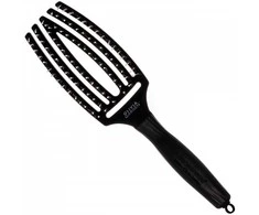 Plaukų šepetys džiovinimui Olivia Garden Fingerbrush Pastel Rožinė Medium