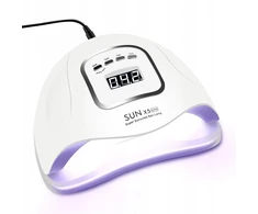 Profesionali, UV LED lempa nagams SUN X5 Max, balta