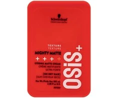 Schwarzkopf Professional OSIS+ 4 Mighty Matte Stiprios fiksacijos matinis plaukų formavimo kremas, 100 ml