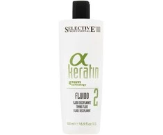 Selective Professional KERATIN TAMING FLUID Ilgalaikio plaukų tiesinimo priemonė 500ml