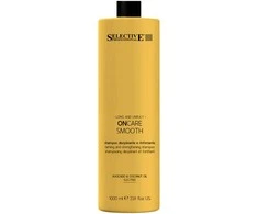 Selective Professional ON CARE SMOOTH plauko kutikulę lyginantis šampūnas, 1000 ml