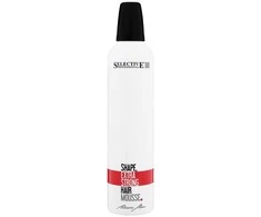 Selective Professional SHAPE EXTRA STRONG MOUSSE Labai stiprios fiksacijos putos, 400 ml
