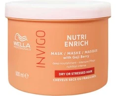 Maitinamoji plaukų kaukė Wella Invigo Nutri-Enrich Mask 500ml