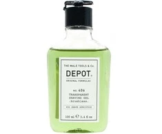 Depot No. 406 Transparent Shaving Gel, 100 ml