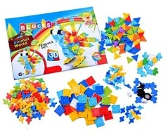 3D blokelių rinkinys, 227 el.
