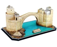 3D dėlionė Mostar Bridge, 64 d.