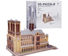 3D dėlionė Notre-Dame Cathedral, 77 d.