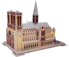 3D dėlionė Notre-Dame Cathedral, 77 d.