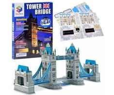 3D dėlionė Tower Bridge, 41 d.