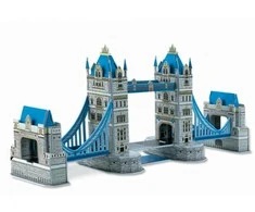 3D dėlionė Tower Bridge, 41 d.