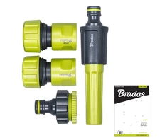 4 dalių rinkinys laistymo žarnoms 3/4 Bradas LIME LINE