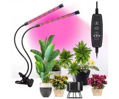 40 LED lempa augalų augimui su laikmačiu