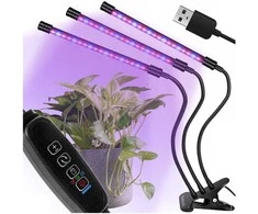 60 LED lempa augalų augimui su laikmačiu