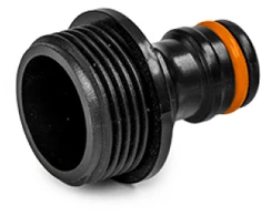 Adapteris su išoriniu sriegiu 1/2" Bradas Juodas LINE