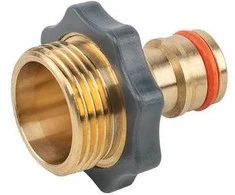 Adapteris su išoriniu sriegiu 3/4" Bradas BRASS SOFT, žalvaris