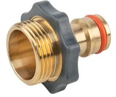 Adapteris su išoriniu sriegiu 3/4" Bradas BRASS SOFT, žalvaris