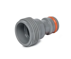 Adapteris su išoriniu sriegiu 3/4" US Bradas Baltas LINE