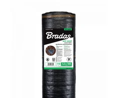 Agroplėvelė nuo piktžolių Bradas, 110 g/m², 1.2 x 100 m, juoda