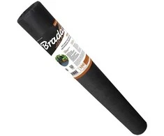 Agrotekstilė nuo piktžolių Bradas, 100 g/m², 0,6 x 100 m, neaustinė, juoda