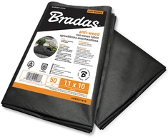 Agrotekstilė nuo piktžolių Bradas, 50 g/m², 3.2 x 10 m, neaustinė, juoda