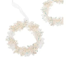 Akrilinė pakabinama dekoracija Vainikas, 11 cm