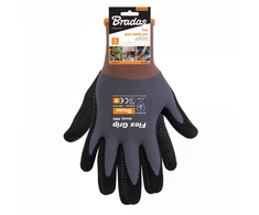 Apsauginės darbo pirštinės Bradas FLEX GRIP SANDY PRO, 9 dydis, 6 vnt.