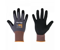 Apsauginės darbo pirštinės Bradas FLEX GRIP SANDY, 7 dydis, 6 vnt.