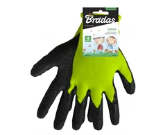 Apsauginės darbo pirštinės Bradas LEMON, 4 dydis, 6 vnt.