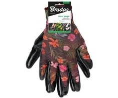 Apsauginės darbo pirštinės Bradas NITROX JUNGLE, 6 dydis, 6 vnt.