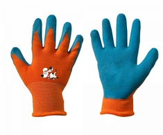 Orange Apsauginės darbo pirštinės Bradas Oranžinis, 2 dydis, 6 vnt.